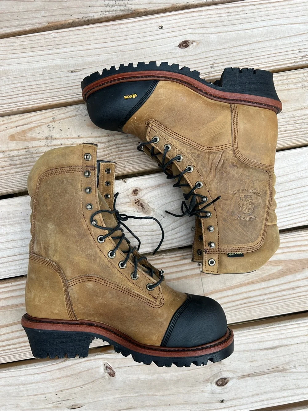 Chippewa Super Logger 9” Waterproof Insulated  Work Boots Men’s Size 11 EEE Wide